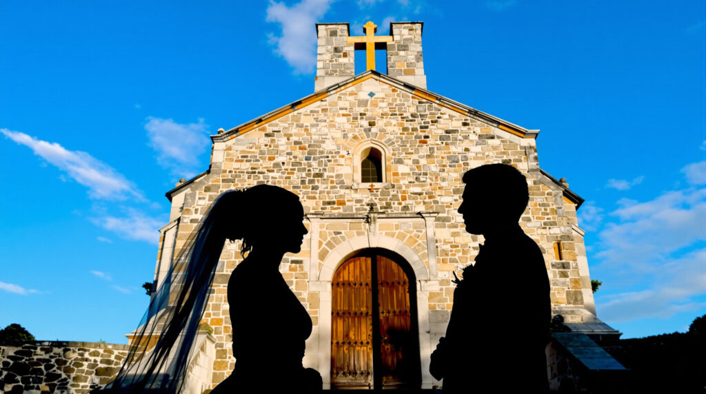 eglise-securite-silhouettes
