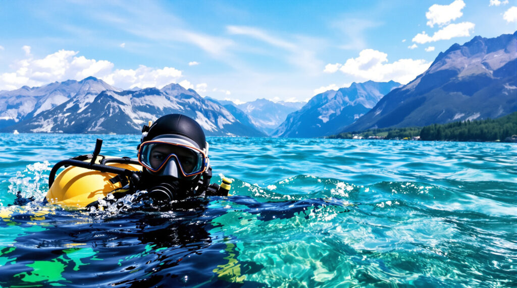 plongeur_lac_Annecy