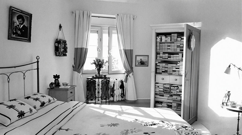 Découverte dans la chambre