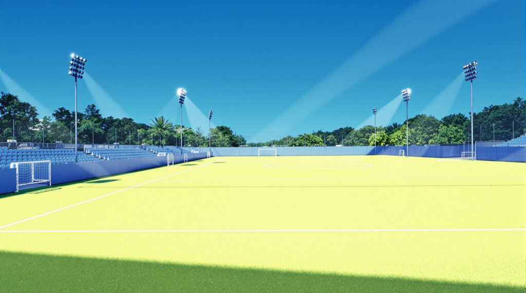 football_terrain_vide