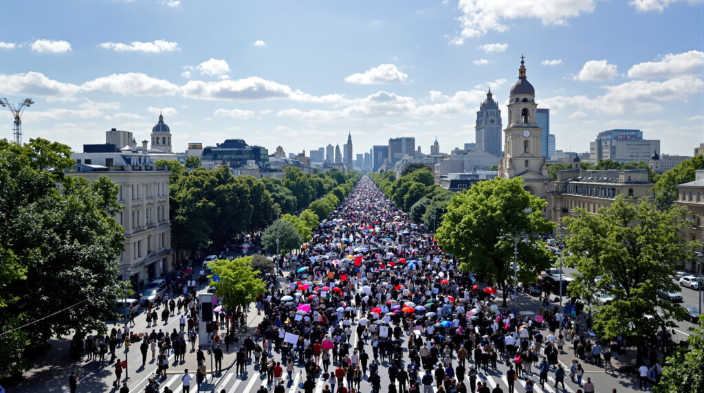 Manifestation_ordonnée_avenue