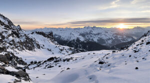MontagneAlpineLeverSoleil